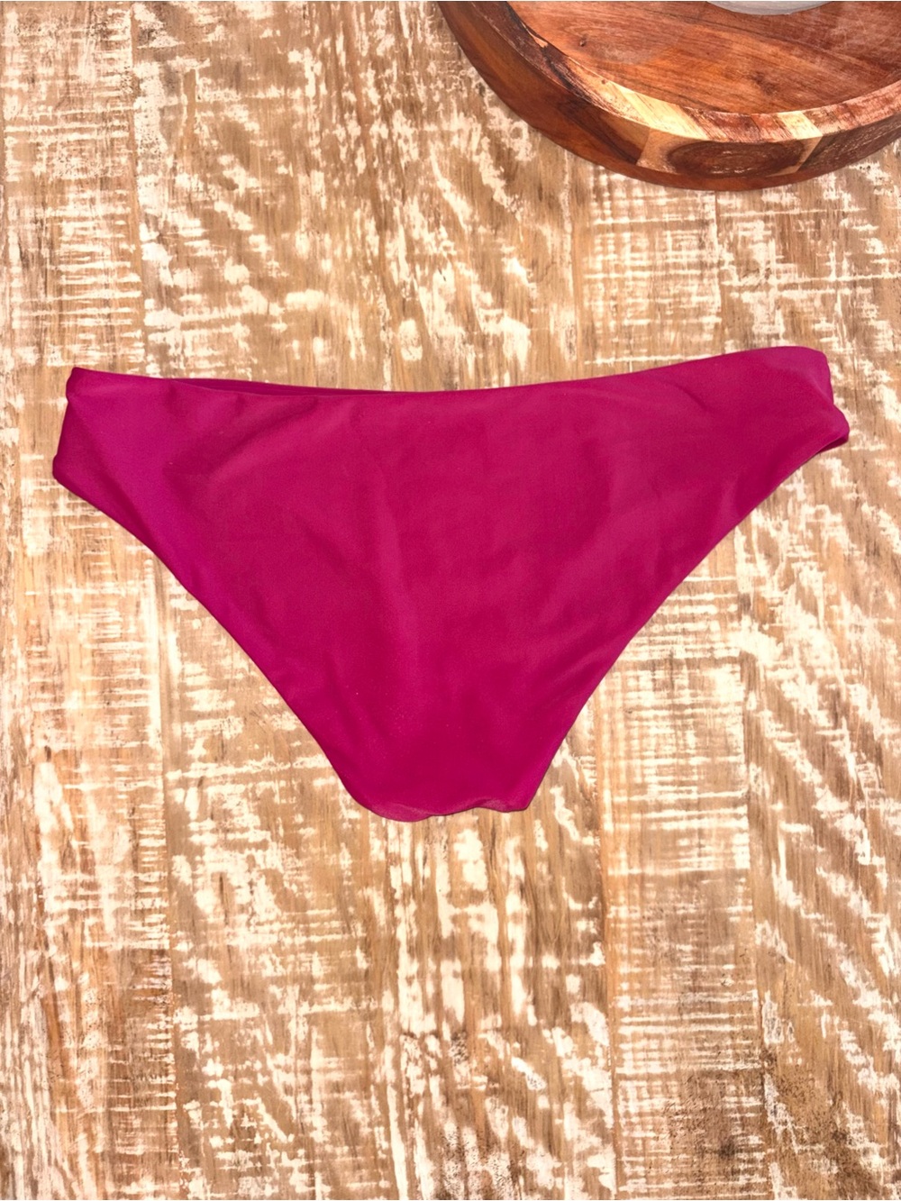 Tori Praver Women’s Raspberry Bikini Bottom - Picture 3 of 4